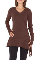 Longshirt Tunika aus leichter Baumwolle mit Zipfelkapuze,...