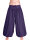 Ballonhose, weite Pumphose aus Baumwolle für Damen Lila