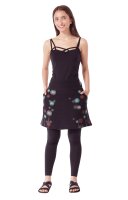 Minirock aus besticktem Jersey, leichter Rock sk90