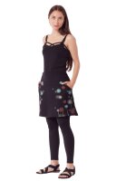 Minirock aus besticktem Jersey, leichter Rock sk90