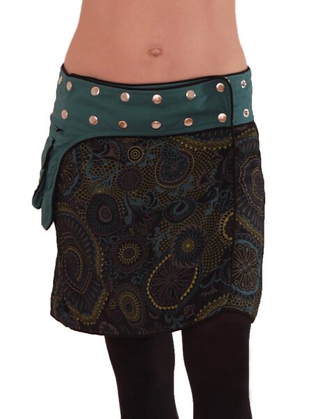 Wickelrock im Hippie Look Nr. 100