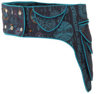 Goa Gürteltasche bedruckt und bestickt, Om...