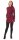 Kapuzenpullover-Kleid Hoodie Zweifarbig dr21 Rot L