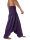 Extragroße Haremshose XXL Aladinhose für Damen und Herren Lila