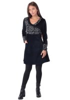 Samtkleid Alternatives Kleid Nr. 36 Schwarz M