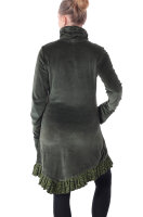 Kleid aus Baumwollsamt mit Kragen Nr. 20