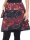 Damen Wickelrock mit Blumen und femininem Muster Nr. 182 Rot