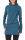 Kapuzenpullover-Kleid Hoodie Zweifarbig dr21 Blau L