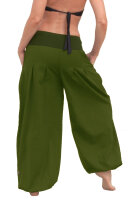 Pumphose aus Baumwolle, Unisex, Nr. P1 Grün