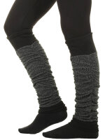 Schöne Beinstulpen aus Fleece mit verspieltem Muster...