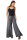 Wickelhose aus bequem fallenden Material Grau