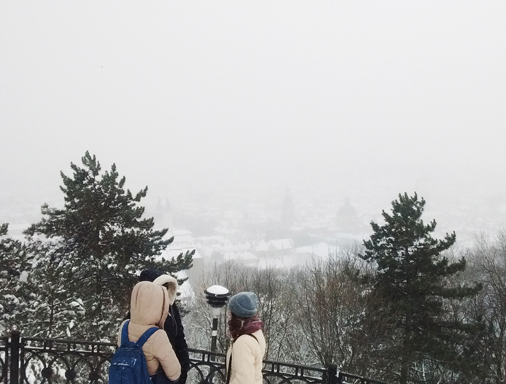 Aussichtspunkt in Lviv