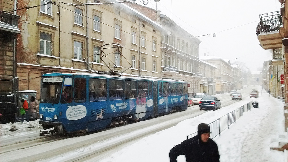 Strassenbahn in Lemberg